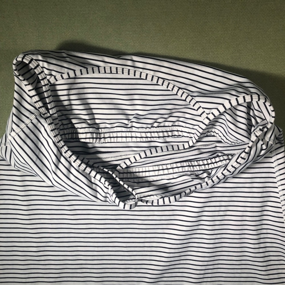 Athletic Works Active Dress Women XL White Black Striped Racerback Summer - Picture 6 of 15
